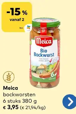 Bio Planet Meica bockworsten aanbieding