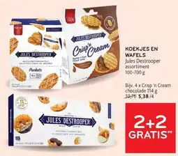 Alvo Jules destrooper koekjes en wafels aanbieding