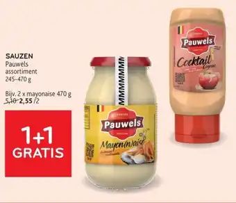 Alvo Pauwels sauzen aanbieding