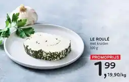 Alvo Le roulé met kruiden aanbieding