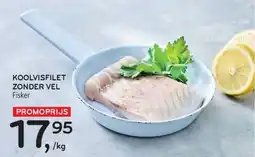 Alvo Koolvisfilet zonder vel fisker aanbieding