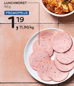 Alvo Lunchworst aanbieding