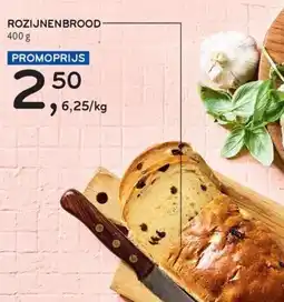 Alvo Rozijnenbrood aanbieding