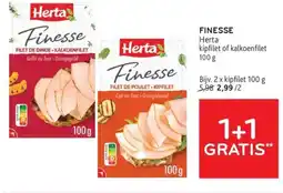 Alvo Herta Finesse kipfilet of kalkoenfilet aanbieding