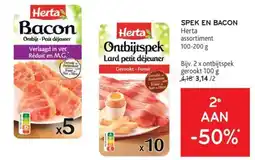Alvo Herta spek en bacon aanbieding