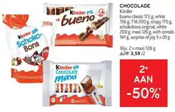 Alvo Kinder chocolade aanbieding