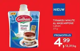 Alvo Galbani tiramisù minute al mascarpone aanbieding