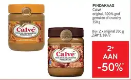 Alvo Calvé pindakaas aanbieding