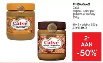 Alvo Calvé pindakaas aanbieding