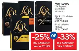 Alvo L'Or Espresso koffiecups aanbieding
