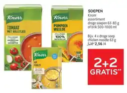 Alvo Knorr soepen aanbieding