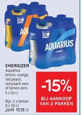Alvo Aquarius energizer aanbieding