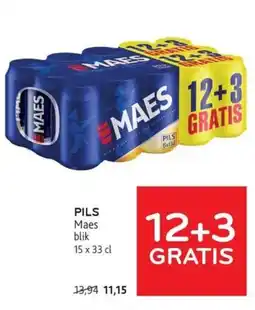 Alvo Maes pils blik aanbieding