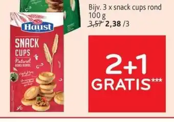 Alvo Haust snack cups rond aanbieding