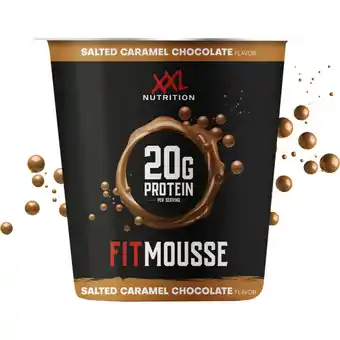 Albert Heijn XXL Nutrition Fitmousse salted caramel chocolate aanbieding