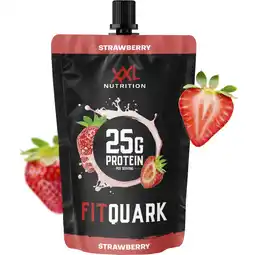 Albert Heijn XXL Nutrition Fitquark strawberry aanbieding