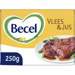 Albert Heijn Becel Vlees & jus voor bakken en braden aanbieding