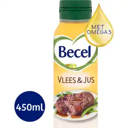 Albert Heijn Becel Vlees & jus vloeibaar aanbieding