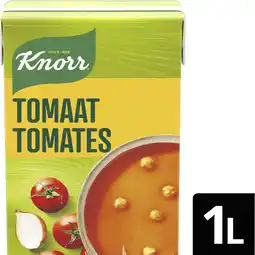 Albert Heijn Knorr Tetra tomatensoep met balletjes bel aanbieding
