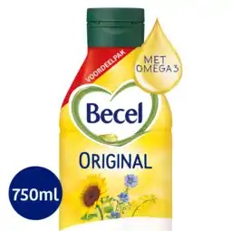 Albert Heijn Becel Original vloeibaar voordeelfles aanbieding