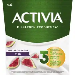 Albert Heijn Activia Yoghurt vijg aanbieding