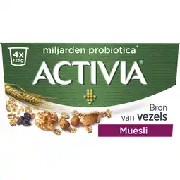 Albert Heijn Activia Yoghurt muesli aanbieding