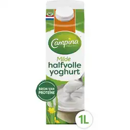 Albert Heijn Campina Halfvolle yoghurt aanbieding