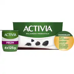 Albert Heijn Activia Yoghurt pruim aanbieding