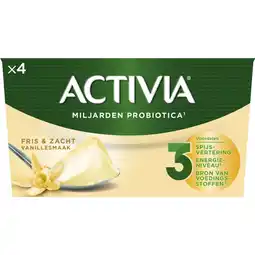 Albert Heijn Activia Yoghurt vanille aanbieding