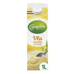 Albert Heijn Campina Vla vanille smaak aanbieding