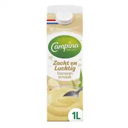 Albert Heijn Campina Zacht en luchtig banaansmaak aanbieding