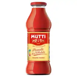 Albert Heijn Mutti Passata gezeefde fluweelzachte tomaten aanbieding