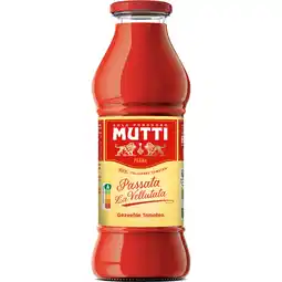 Albert Heijn Mutti Passata gezeefde fluweelzachte tomaten aanbieding