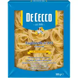 Albert Heijn De Cecco Tagliatelle nr203 aanbieding