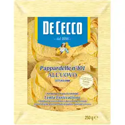 Albert Heijn De Cecco PAPPARDELLE MATASSINE UOVO aanbieding