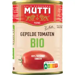 Albert Heijn Mutti Gepelde tomaten bio aanbieding