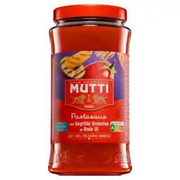 Albert Heijn Mutti Pastasaus met gegrilde groenten aanbieding