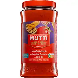 Albert Heijn Mutti Pastasaus met gegrilde groenten aanbieding
