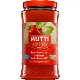 Albert Heijn Mutti Pastasaus met basilicum aanbieding