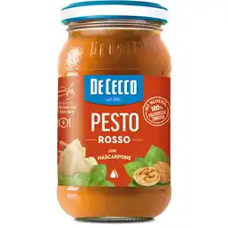 Albert Heijn De Cecco Pesto rosso con mascarpone aanbieding