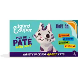 Albert Heijn Edgard & Cooper Kies mij paté kip, zalm, lam, kalkoen aanbieding