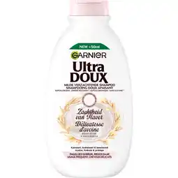 Albert Heijn Ultra Doux Shampoo zachtheid van haver bel aanbieding