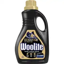 Albert Heijn Woolite Wasmiddel zwart, donker met keratine bel aanbieding