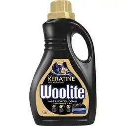 Albert Heijn Woolite Wasmiddel zwart, donker met keratine bel aanbieding