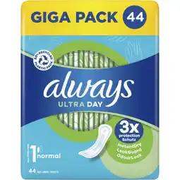 Albert Heijn Always Ultra day normal maandverband giga pack aanbieding