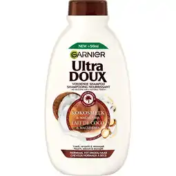 Albert Heijn Ultra Doux Shampoo kokosmelk & macadamia bel aanbieding