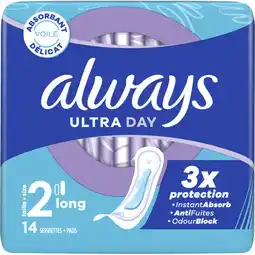 Albert Heijn Always Ultra day long maandverband aanbieding
