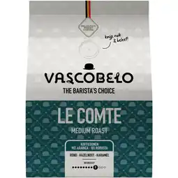Albert Heijn Vascobelo Le comte medium roast koffiebonen aanbieding