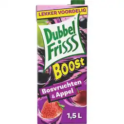 Albert Heijn DubbelFrisss Boost bosvruchten & appel aanbieding