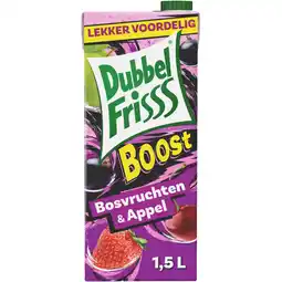 Albert Heijn DubbelFrisss Boost bosvruchten & appel aanbieding
